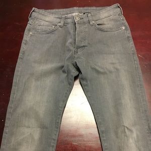 H&M Gray Skinny Jeans 30/32 Brand New Low Waist